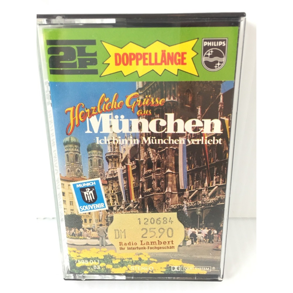Herzliche Grüsse Aus München Ich Bin In München Verliebt Polka Cassette Tape